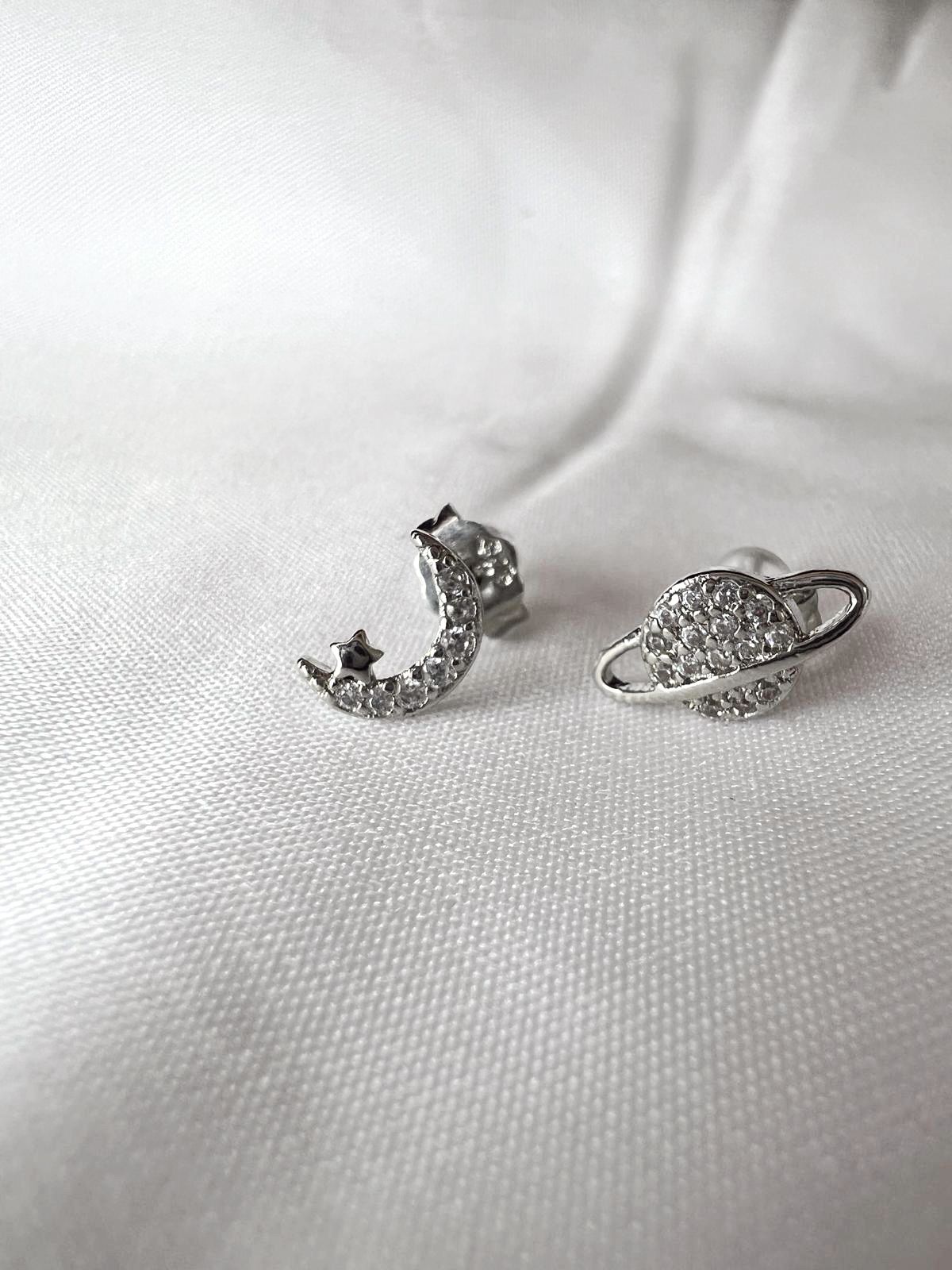 Pendientes Moon Planet