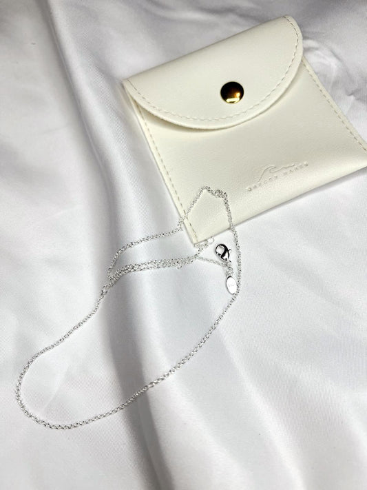 Collar fino plata