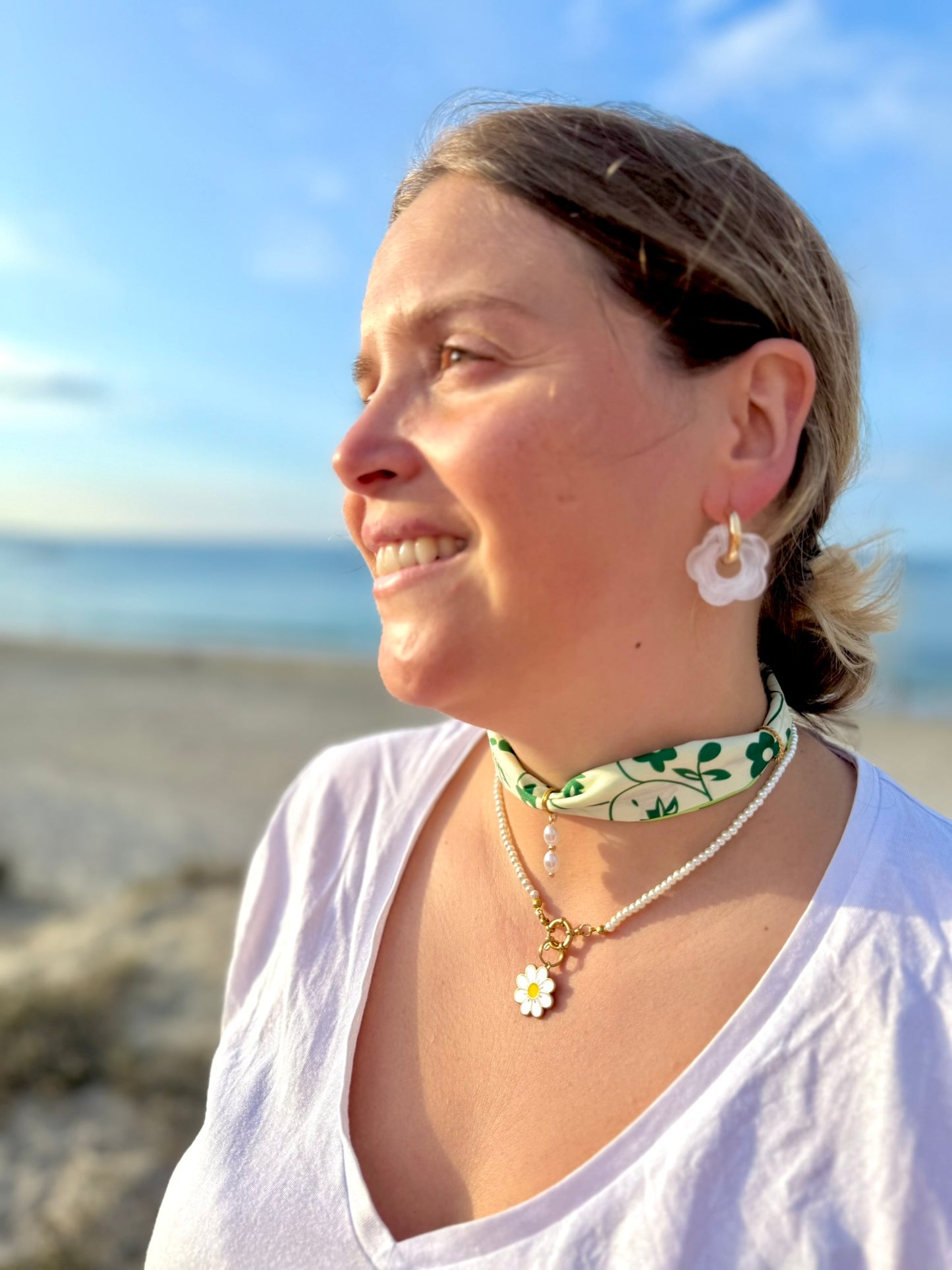 Collar Sunny pearl