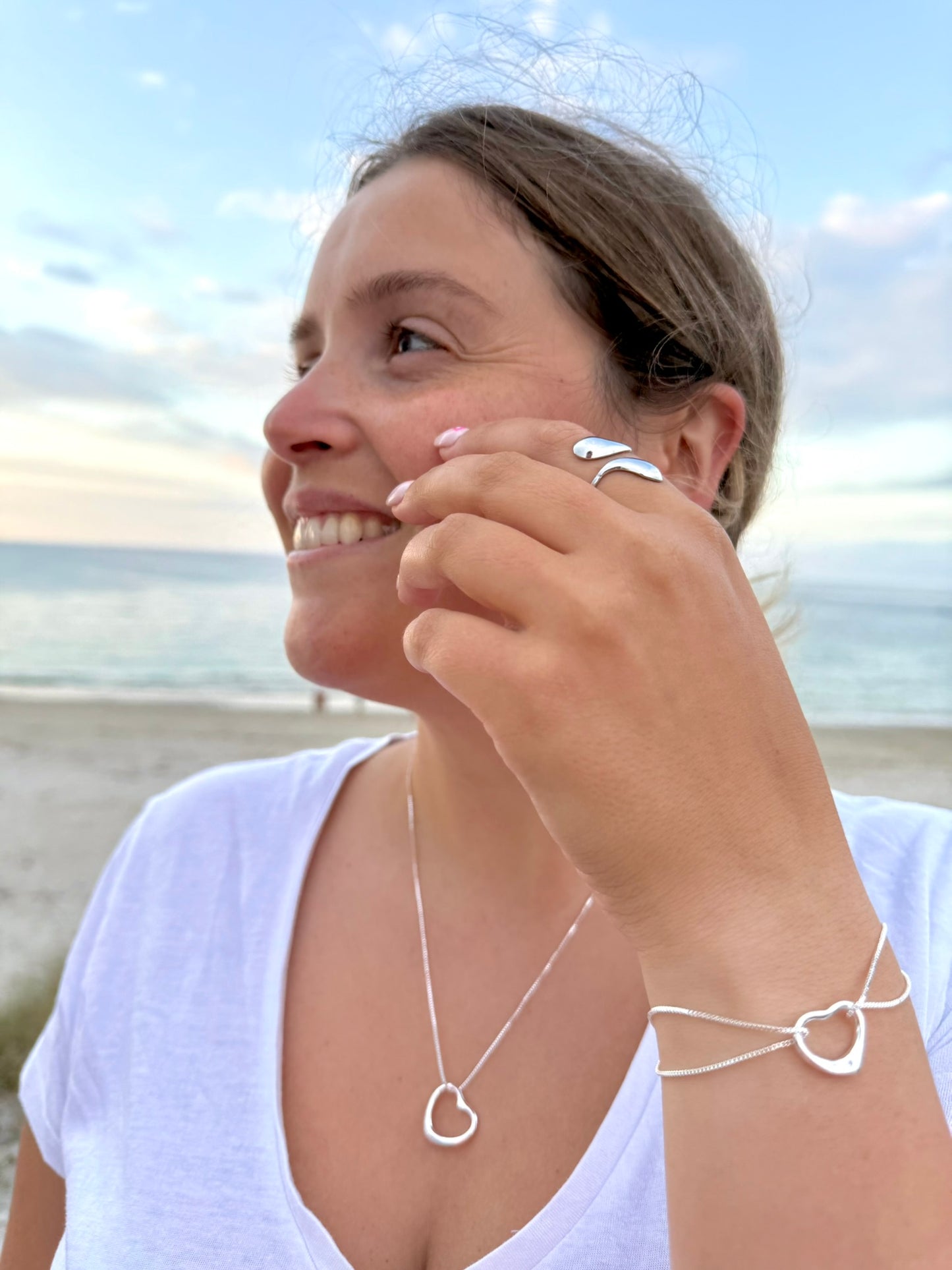 Collar Silver Heart