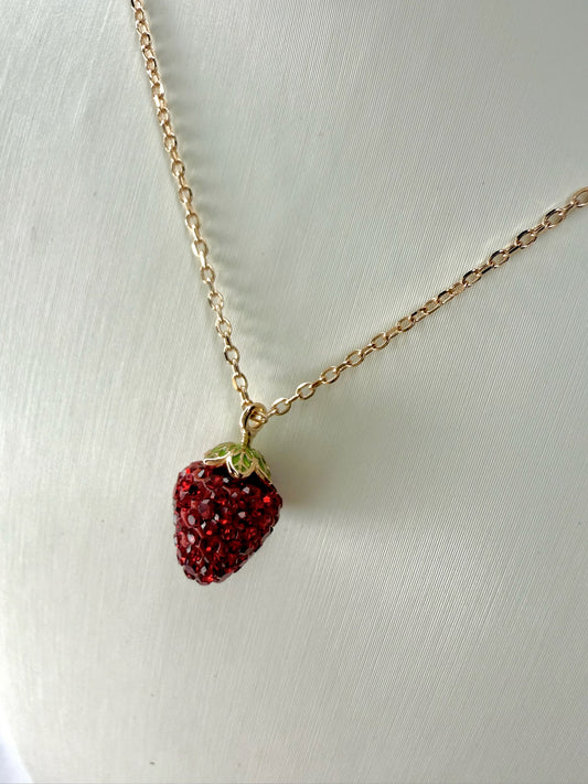 Collar Fresa Real