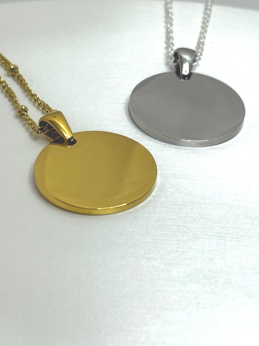 Token CM Round Plate