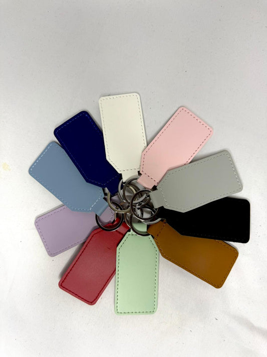 Llaveros Leather tags