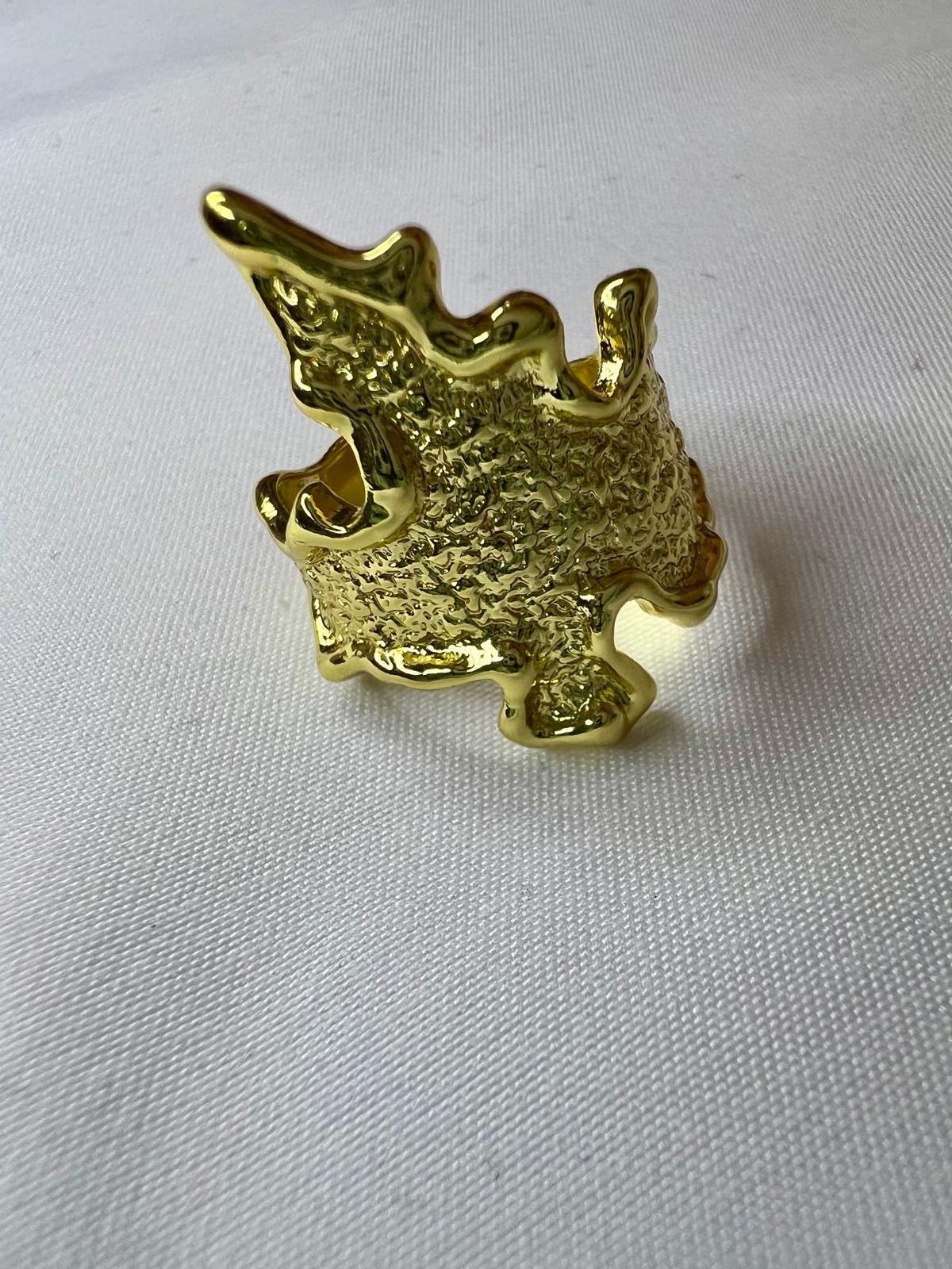 Anillo hoja