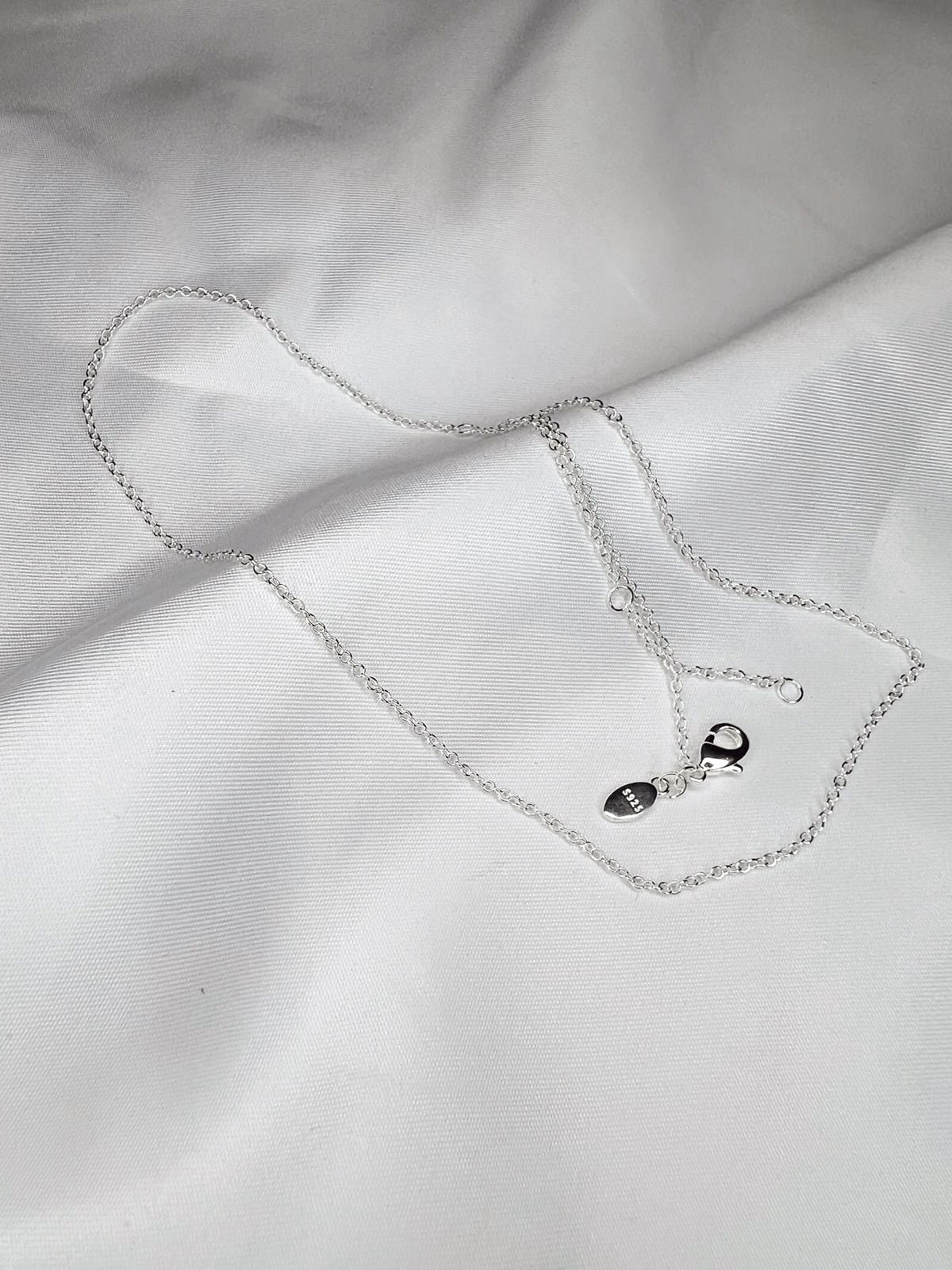 Collar fino plata